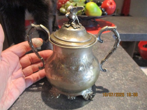 Ancien joli sucrier anglais - sucrier,