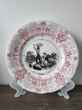 Lot 6 assiettes parlantes
