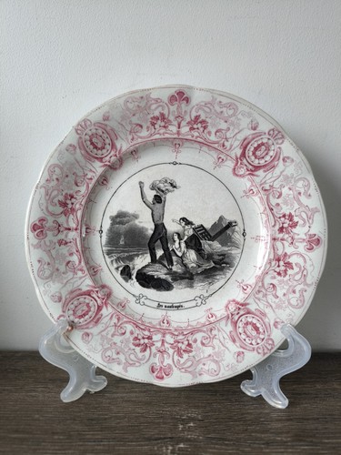 Lot assiettes parlantes - lot, 6