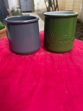 Lot de 2 pots La fermiere et