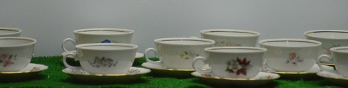 Ancien service cafe tasse - a,