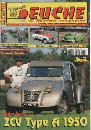 Deuche mehari magazine 3 - mehari,