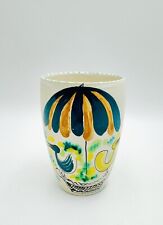 Petit Vase Gobelet Céramique De Vallauris Signé Cérenne France 1950s Er Capron