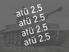 POCHOIR MARQUAGE GERMAN ATU