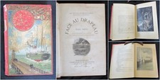 J. Hetzel. Jules Verne. Face au Drapeau. Au Steamer doré. EO 1896. Catalogue O.