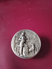 MAGNIFIQUE BEAUTIFUL - Bouton button ancien A. BARGAS - diane chasseresse - 19