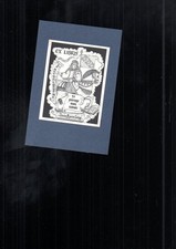 vieux papier ex libris JE PARTAGE MON SAVOIR JEAN MARIE CUNY LA REVUE LORRAINE