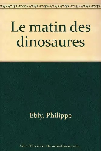 Matin des dinosaures - le,