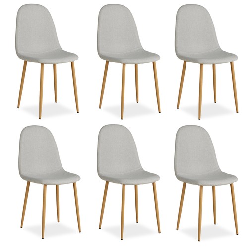 Lot chaises salle - de, 6