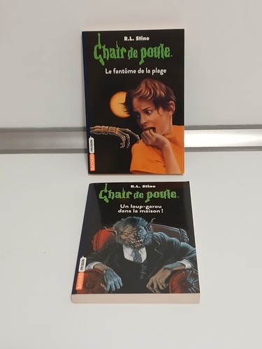 Lot livres chair poule - de,