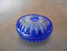 Ancienne bonbonnière en verre
