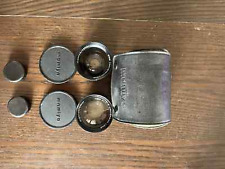 Mamiya/Sekor Tele et Wide Conversiono Lens T19021 et W18668, 48mm -F2,8/50mm F20