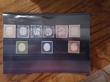 Timbres anciens Italie +Timbres non émis  (7a,8a) 1854/1861.
