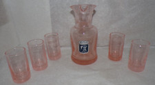 Pichet verres verrerie - et,
