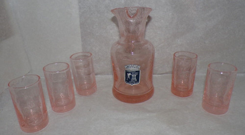 Pichet verres verrerie - et,