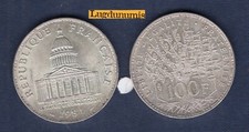 100 Francs 1984 Panthéon 1984 TTB SUP Vème République, 1959 -