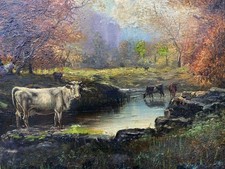 Superbe tableau ancien - tableau, à