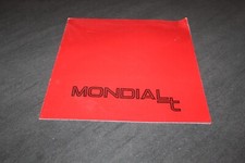(MC2/G) Brochure FERRARI MONDIAL T