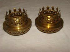 2 galeries laiton pour bec de