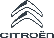 2x Citroen Logo Car Stickers