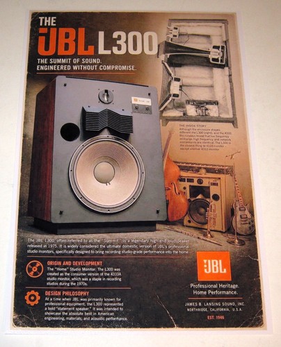Jbl l300 summit studio - l300,