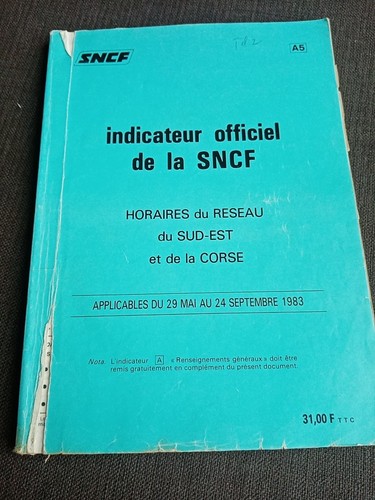 été 1983 réseau sud - été, 1983/réseau