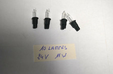 4 ampoules de rechange 24V