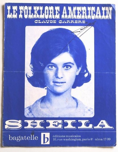 Partition vintage sheet - , music