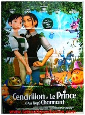 CENDRILLON ET LE PRINCE PAS TROP CHARMANT Affiche Cinéma Pliée 160x120 Poster