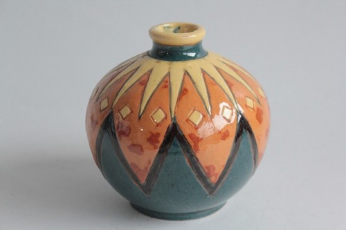 Vase céramique émaillée - , h