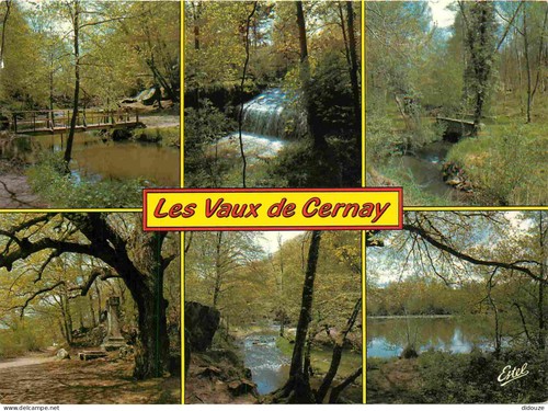 Carte postale vallée - postale,