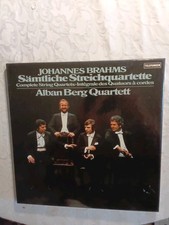 Johannes Brahms – Quatuors à cordes complets – 2 LP – Alban Berg Quartett – T
