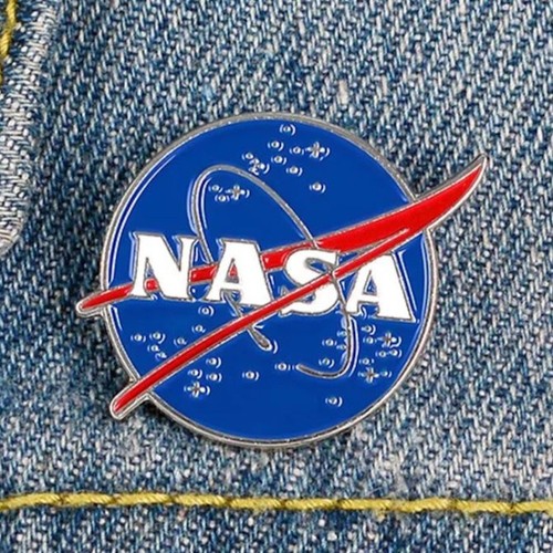 Pin pins métal nasa agence - pin's,