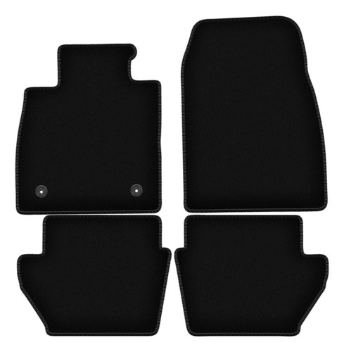 Tapis sol velours noir - tapis, de
