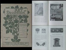 ART ET DECORATION DECEMBRE 1913 LEBASQUE, LEPAPE, LENOBLE, MARINOT, SCHEIDECKER