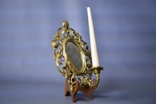 Miroir De Mural en Laiton D'Or