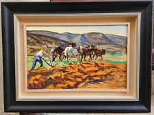 labourage de 1901 par René SEYSSAUD 1867-1952