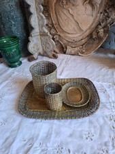 ancien necessaire plateau