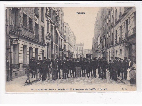 Paris rue boulitte sortie - :,