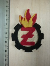 Insigne tissu à identifier Z Compagnie lutte contre les gaz ou lance-flamme ?