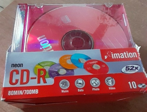 Imation néon 52x - imation, cd-r