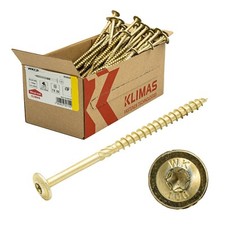 Vis à tête plate vis de