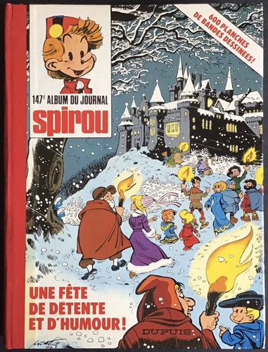 Spirou album reliure 147 - reliure, n°147