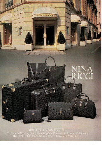 Publicité presse 1985 - 1985, nina