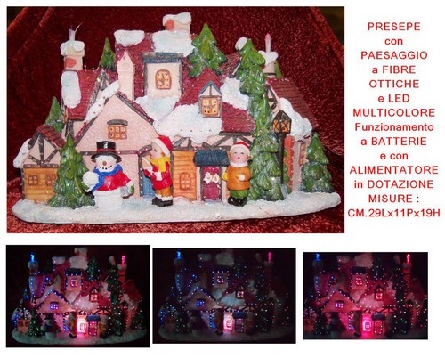Crèche paysage noël - paysage,