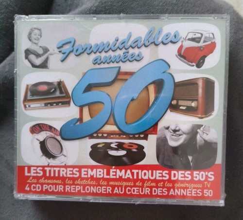 Coffret 4cd vintage rare - coffret,