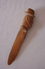 Ancien coupe papier en bois