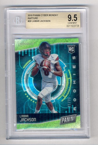 Lamar jackson 2018 panini - lamar,