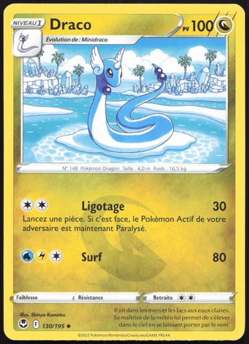 Carte pokémon draco - carte,