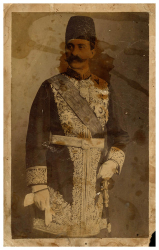 Portrait qajar elite - portrait, of